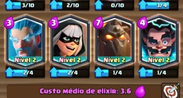 Clash Royale Nível 12 com 5000 troféus