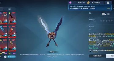 Conta Solo Leveling 11K Núcleos