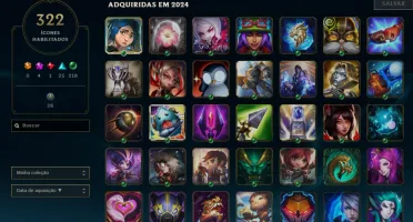 Conta de Valorant e League of Legends