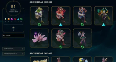 Conta de Valorant e League of Legends