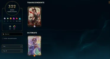 Conta de Valorant e League of Legends