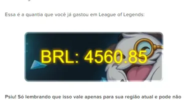 Conta Cheia de Skins, barato pra ir logo. - League of Legend