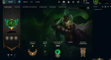 Conta Cheia de Skins, barato pra ir logo. - League of Legend