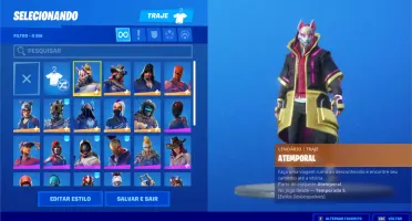 Conta Fortnite
