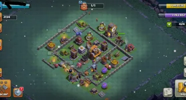 CV12 SEMI FULL CLASH OF CLANS COC TH12 SKINS PAISAGEM