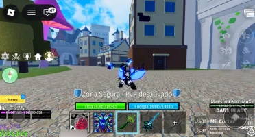 Conta de blox fruits com Kitsune perm e yoru e várias skin