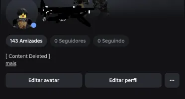 Vendo conta Roblox.  • Mais de 4.000 Robux investidos
