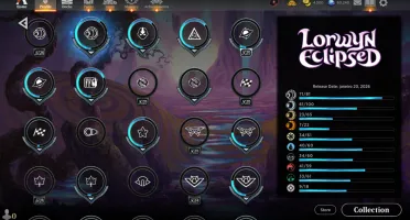 Conta MTG Arena 60200 gems, 4500 gold e 527 booster packs
