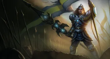 Conta Diamante V com Jarvan IV Vitorioso