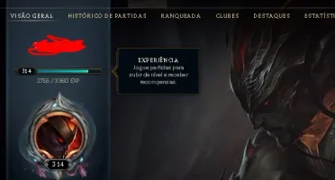 conta lol lv 314 132 campeões 47 skins