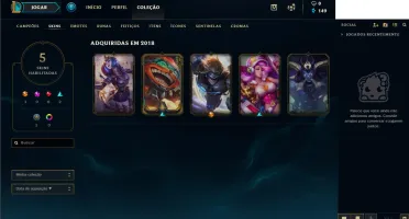 OURO S8 COM BORDA E SKIN VITORIOSA - EMAIL NÃO CONFIRMADO
