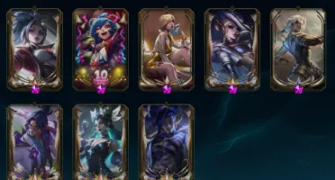Conta Esmeralda/ + de 400 skins / lvl 1028