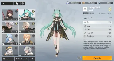 Aether Gazer - Contas starter
