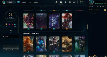 Conta League of Legends com 2.715 RP incluso | prata 2