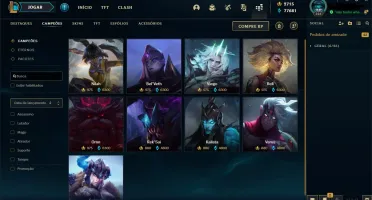 Conta League of Legends com 2.715 RP incluso | prata 2