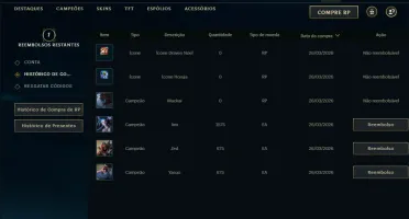 Prata 1 com 35 Champs e 7 Skins