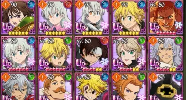 Conta 7DS 6,7K CC BOX muitos personagens 1400 DIAMANTES