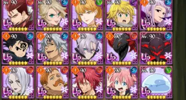 Conta 7DS 6,7K CC BOX muitos personagens 1400 DIAMANTES
