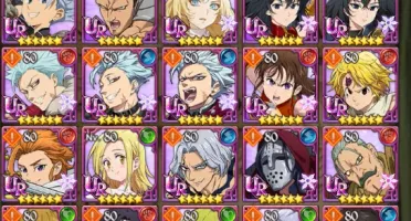 Conta 7DS 6,7K CC BOX muitos personagens 1400 DIAMANTES