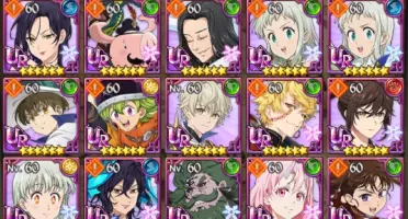 Conta 7DS 6,7K CC BOX muitos personagens 1400 DIAMANTES