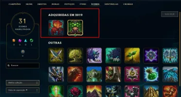 Conta UNRANKED | NV30 | 2 CAMPEÕES | 40750 ESSÊNCIAS