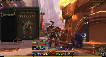CONTA WoW com TORRE dos Magos e Challenge MOD Pandaria