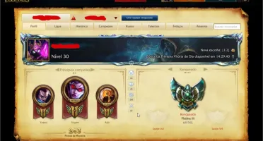 Conta Platina 3, 125 Skins, 13 Páginas (Borda de Diamond)