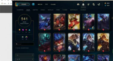 CONTA ESMERALDA  - NV 733 - ALL CHAMPS - 429 SKINS