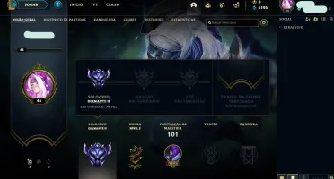 Conta de lol Diamante 2 79 pdl com mmr bom level 46
