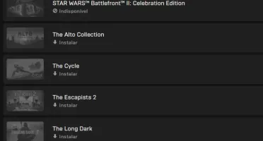 Conta Epic Games com 62 jogos