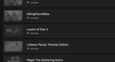 Conta Epic Games com 62 jogos