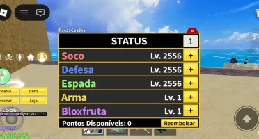 Roblox Blox fruit conta