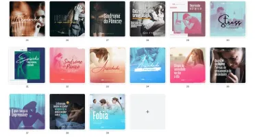Pack Canva Psicologia Vol 2 - 39 Artes Editáveis