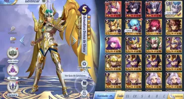 Saintseiya Awakening A-135 + 1200 Gemas Avançadas