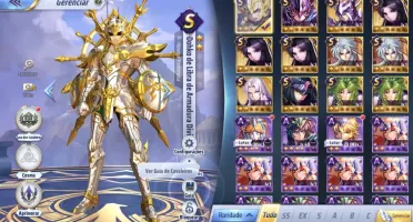Saintseiya Awakening A-135 + 1200 Gemas Avançadas