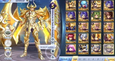 Saintseiya Awakening A-135 + 1200 Gemas Avançadas