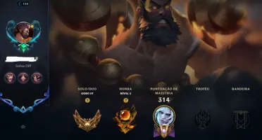 Conta League Of Legends - Gold 1| Level: 205 | 79 Skins