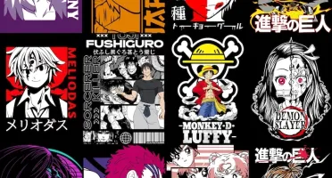 1000 ARTES Anime Pack para sublimação, DTG, DTF, Adesivos