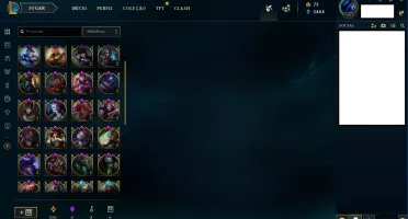 Conta Level 171-148 Camps- 58 Skins