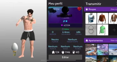 conta avakin life masculino
