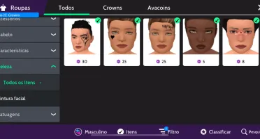 conta avakin life masculino