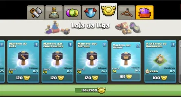 Conta cv 11 2500 gemas vários recursos