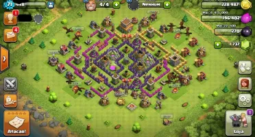 COMBO CLASH OF CLANS CV 8 + CLASH ROYALE NV 8 PROMOÇÃO!!