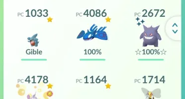 Conta Pokémon Go L43