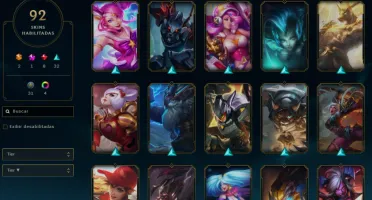 CONTA LOL- LVL 164 - 165 Champions - 92 Skins - FULL ACESSO