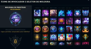 Conta League of Legends + Valorant, 337 skins lol