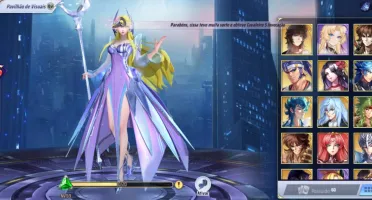 Saint Seiya Awakening - servidor 140 - com 75 livros azuis