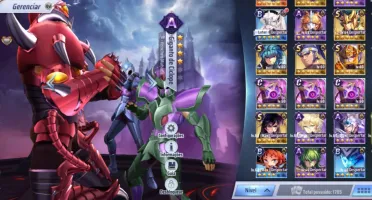 Saint Seiya Awakening - servidor 140 - com 75 livros azuis