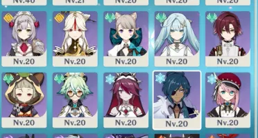Conta Genshin Ar 56 / 10 Personagens 5* E 2 Bis