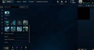 Conta LoL - Level 30 Unranked com Espólios para abrir